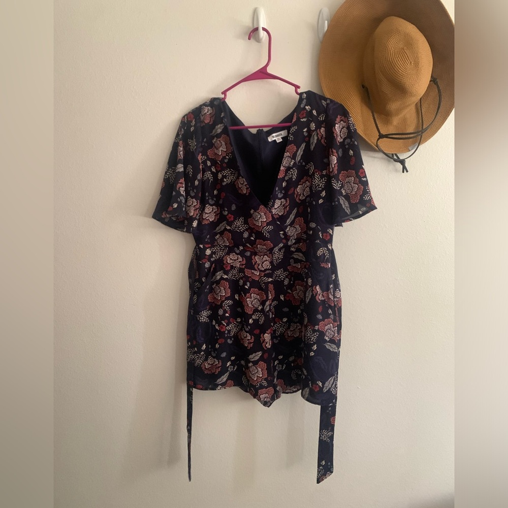 BB Dakota floral romper